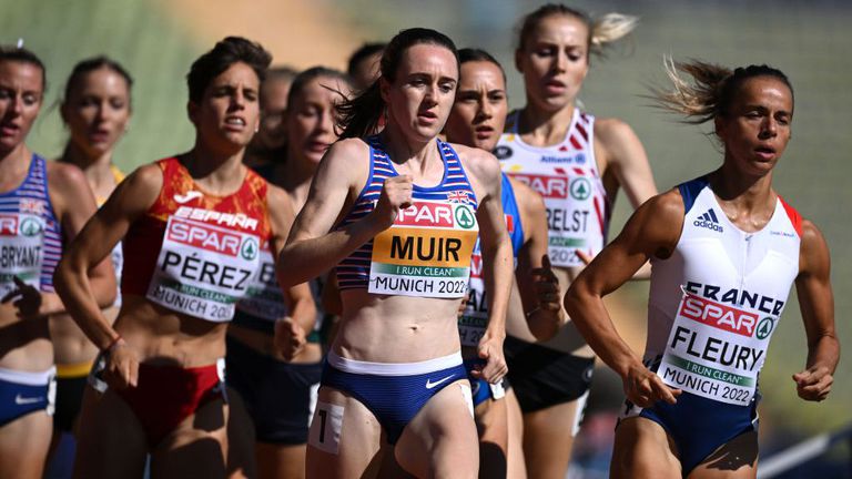 Лаура Мюър защити европейската си титла на 1500 метра от