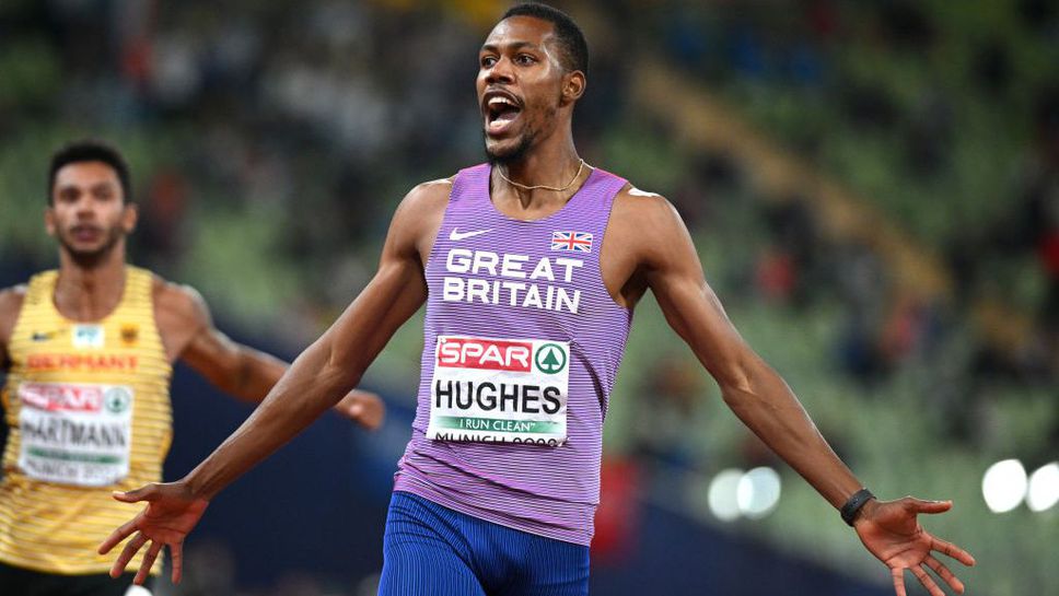 Двойна победа за Великобритания на 200 метра при мъжете в Мюнхен