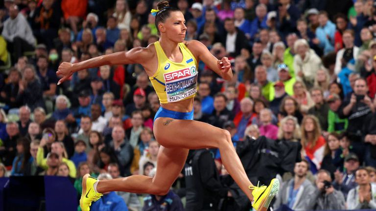 Марина Бек Романчук изпусна бронзовия медал в скока на дължина на