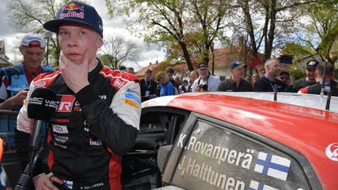  Рованпера мислел да се откаже от ралитата при започване на сезона 