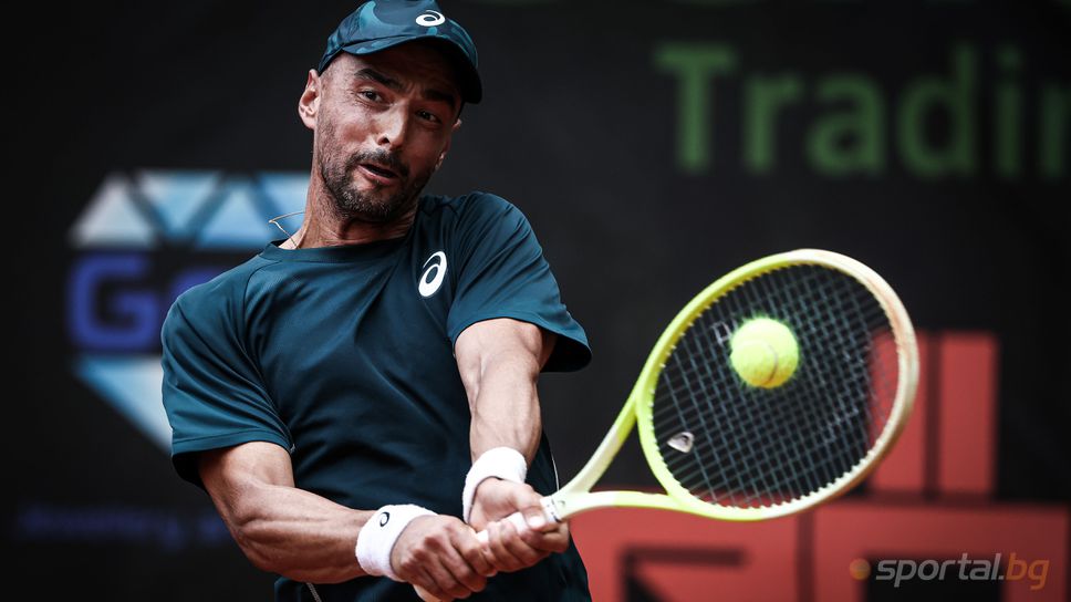 Димитър Кузманов отпадна в първия кръг на турнира по тенис