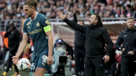 Де Дзерби не иска френски национал в Марсилия след неговия бой със съотборник