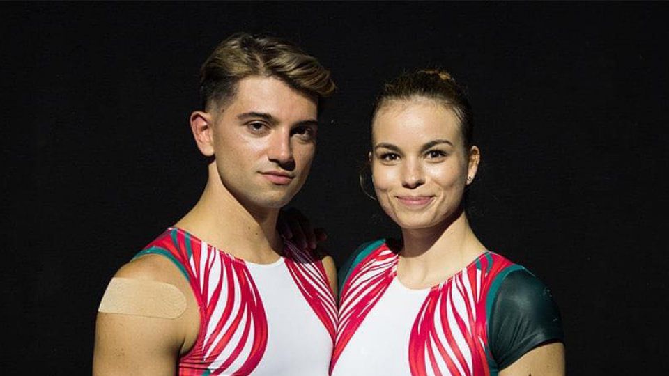 Ана Мария Стоилова и Антонио Папазов спечелиха трета титла за България на ЕП по спортна аеробика в Пезаро