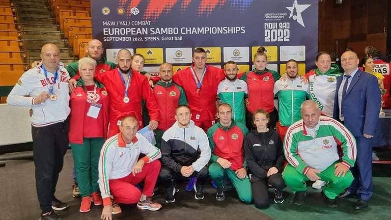 Българските състезатели по самбо и бойно самбо спечелиха седем бронзови