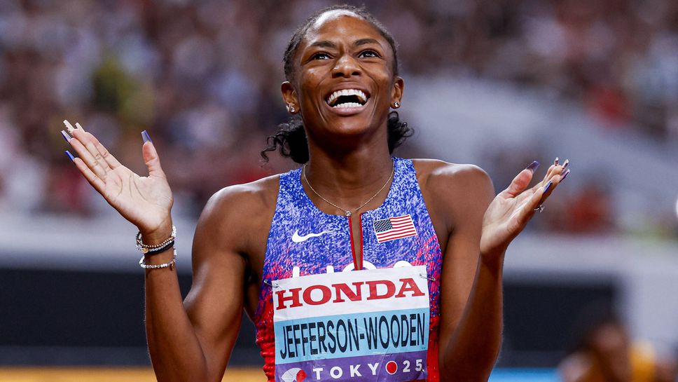 Безапелационна Джеферсън-Уудън със златен дубъл на 100 и 200 метра в Токио