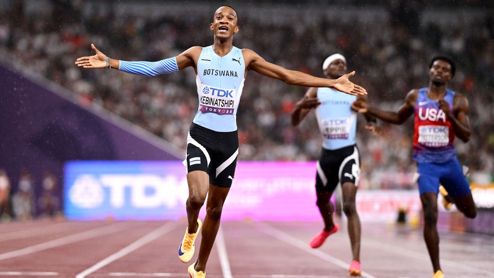 21 годишният Колън Кебинашипи от Ботсвана достигна зрялост като индивидуален атлет