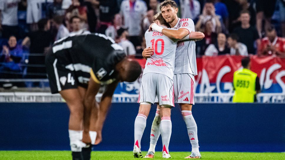 Отборът на Лион надви тима на Анже с минималното 1 0