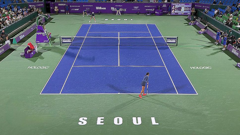 Четвъртфиналите на турнира в Сеул УТА 500 които включват и