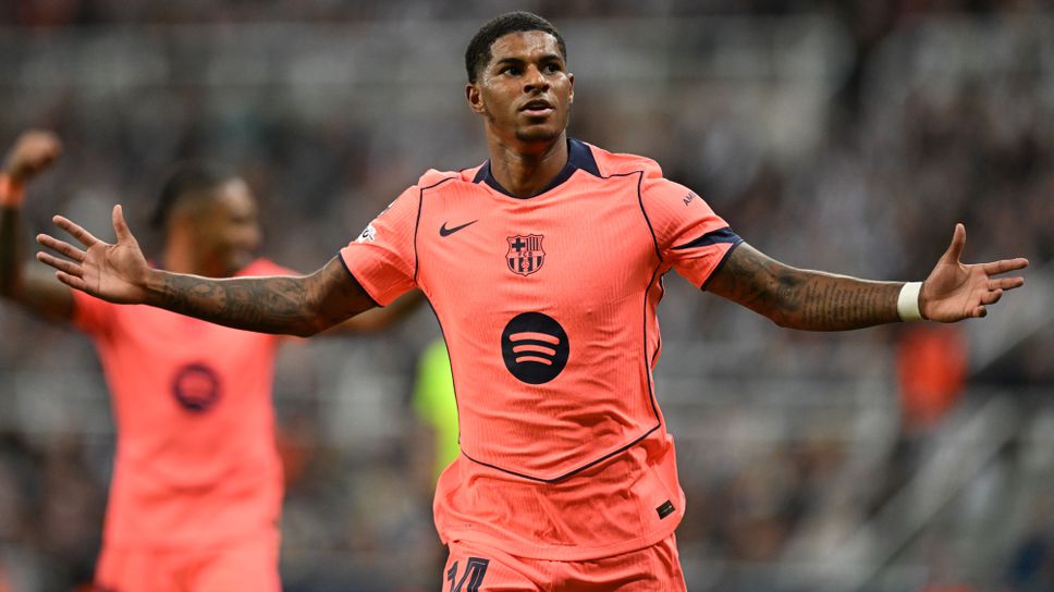 Лявото крило на БарселонаМаркъс Рашфорд беше провъзгласен от УЕФА за