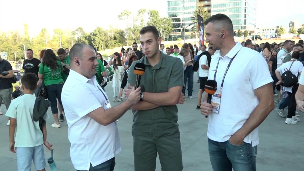 Димитър Добрев пред Sportal: Публиката е седмият играч, днес ще победим Германия