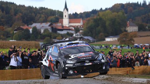  Рованпера завоюва рали „ Централна Европа “, купа за Тойота 