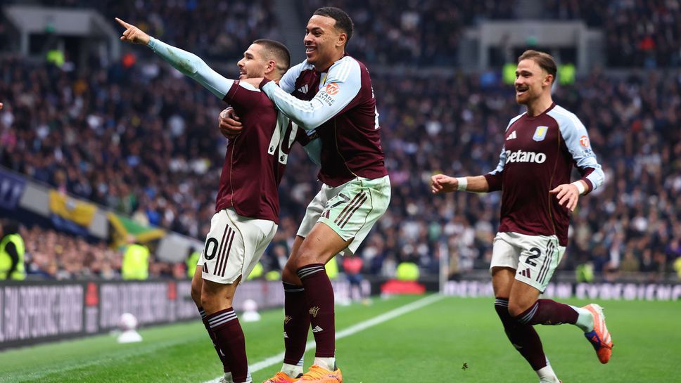 Астън Вила продължи прогреса за сметка на Тотнъм