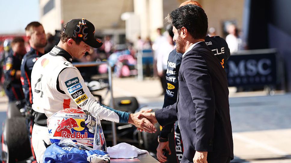 Ландо Норис проведе много оспорвана битка за второто място с