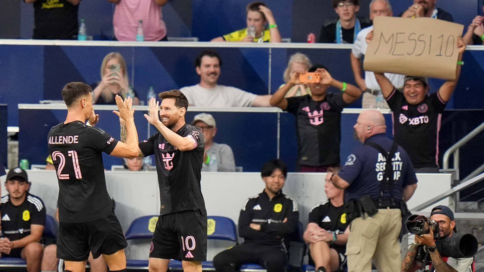 Звездният Интер Маями спечели с 5 2 срещу тима на Нешвил