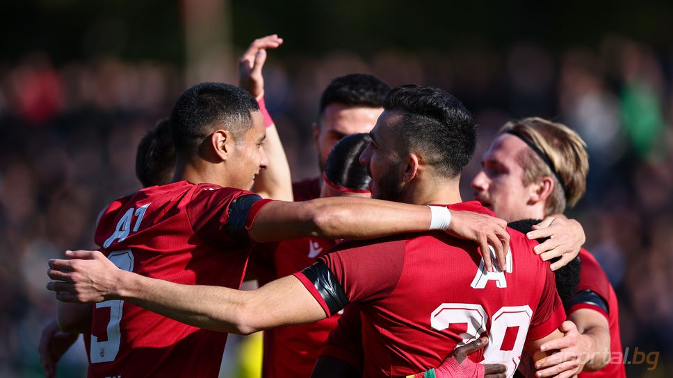 Днес първият тим на ЦСКА проведе възстановителна тренировка след победата