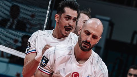 Отлични Матей Казийски и Цветан Соколов забиха 33 точки! Халкбанк с четвърта поредна победа в Турция