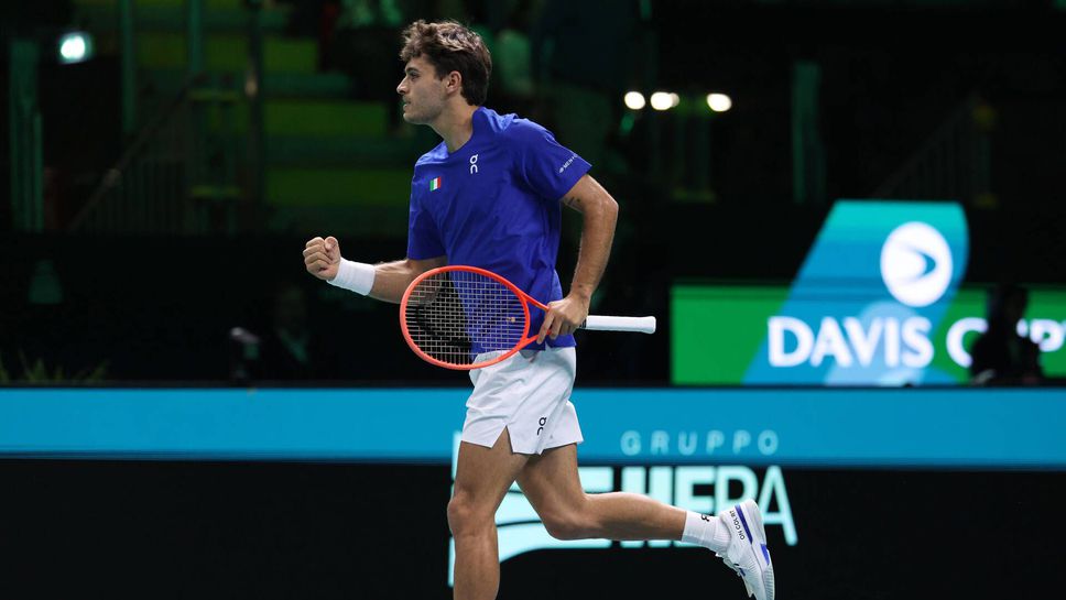 Италия без Синер стигна полуфиналите на Купа “Дейвис”