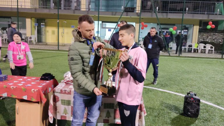 Футболистът на Ботев Враца Чавдар Ивайлов зарадва с присъствието си