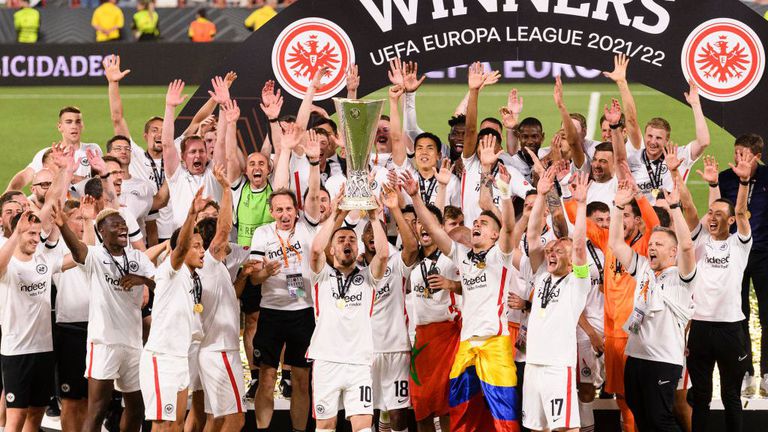Футболният тим на Айнтрахт Франкфурт бе избран за Отбор на