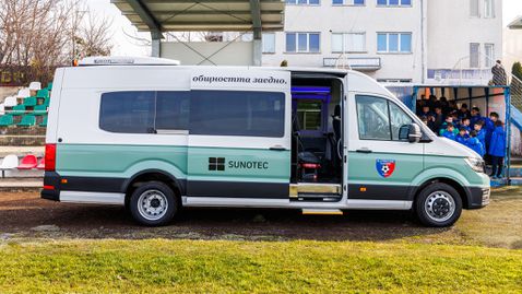  Нов бус за школата на Струмска популярност 