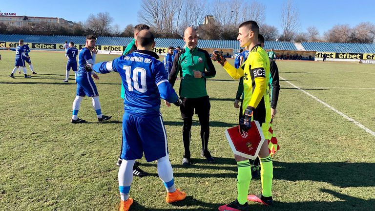  ЦСКА 1948 разгроми Ямбол в първата си контрола, Охене с гол в дебюта си 