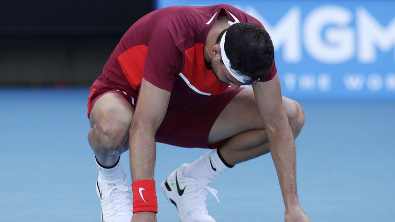 Григор Димитров отпадна от Australian Open след здрава битка с Беноа Пер