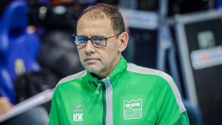 Треньорът на волейболния Берое 2016 Стара Загора Мирослав Живков коментира