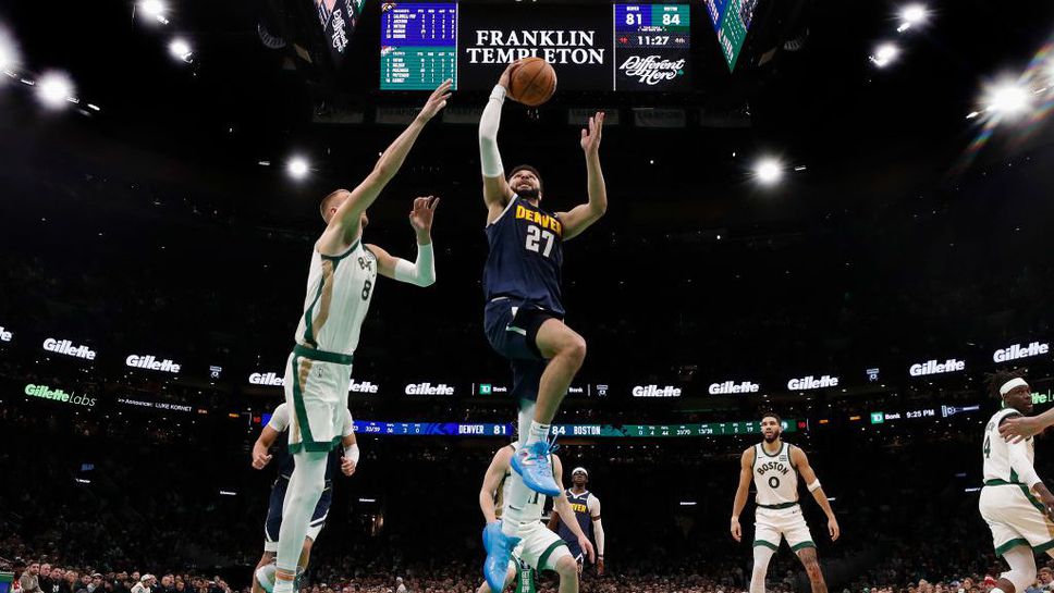 Шампионът в НБА Денвър Нъгетс нанесе първо поражение на Бостън като домакин през сезона
