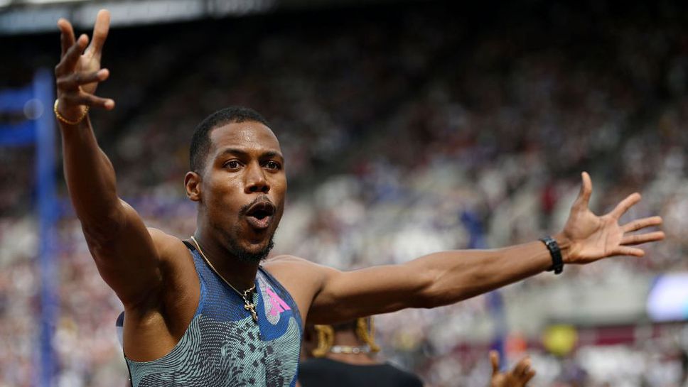 Британският спринтьор Зарнел Хюз иска медали от Европейското и Олимпиадата