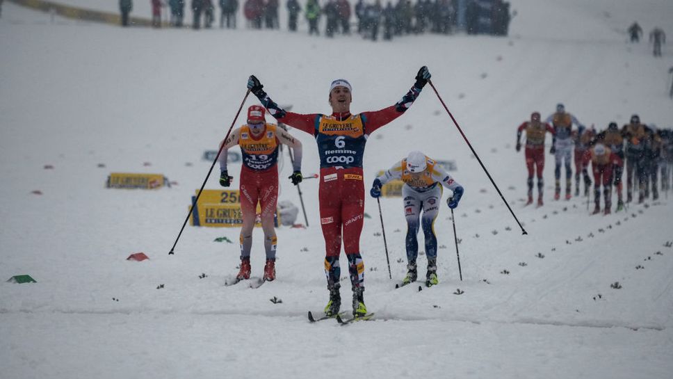 Ерик Валнес спечели надпреварата на 20 км масов старт в Световната купа по ски-бягане
