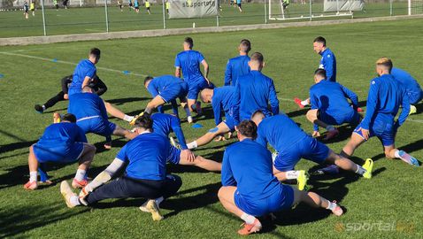 Арда се подготвя за мача си с чехи