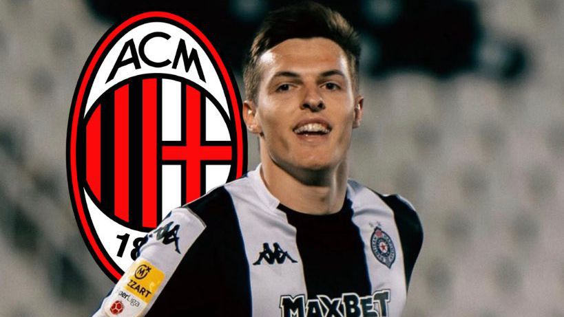 Милан е увеличил значително офертата си за черногорския футболист на