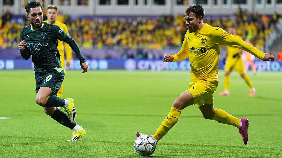 Бодьо/Глимт 2:0 Манчестър Сити, Каспер Хьог шокира "гражданите" с два бързи гола
