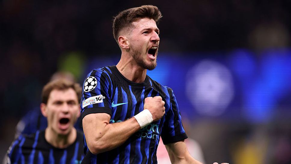 Интер 1:1 Арсенал, "нерадзурите" бързо се върнаха в мача