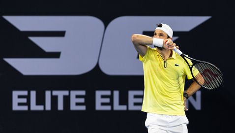 Григор Димитров не издържа физически и напусна Australian Open в първи кръг