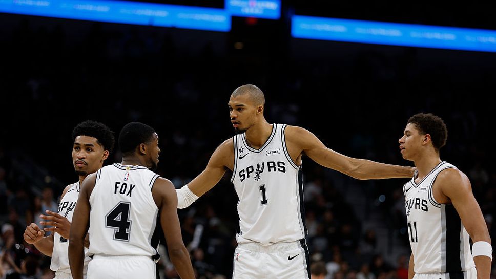 Виктор Уембаняма изведе Сан Антонио Спърс до победата срещу Юта