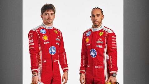  Ето ги новите спортни екипи на Леклер и Хамилтън 