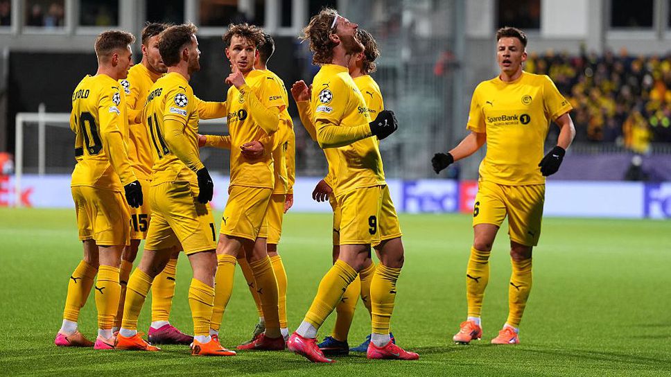 Бодьо/Глимт 2:0 Манчестър Сити, Каспер Хьог шокира "гражданите" с два бързи гола