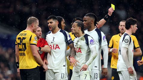  Тотнъм взе глътка въздух след спокоен триумф над Борусия Дортмунд 