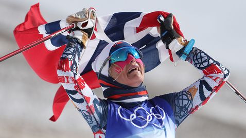 Терезе Йохауг стана “Кралица на ските” в Пекин 2022 с трето олимпийско злато 🥇🥇🥇