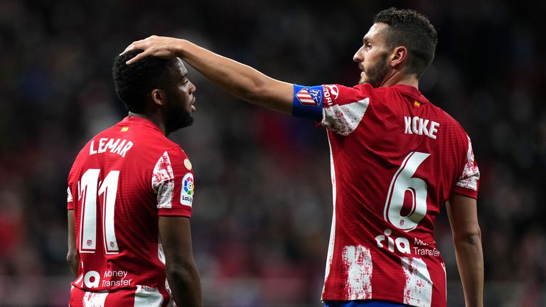  Атлетико Мадрид най-вероятно ще е без Льомар против Манчестър Юнайтед 