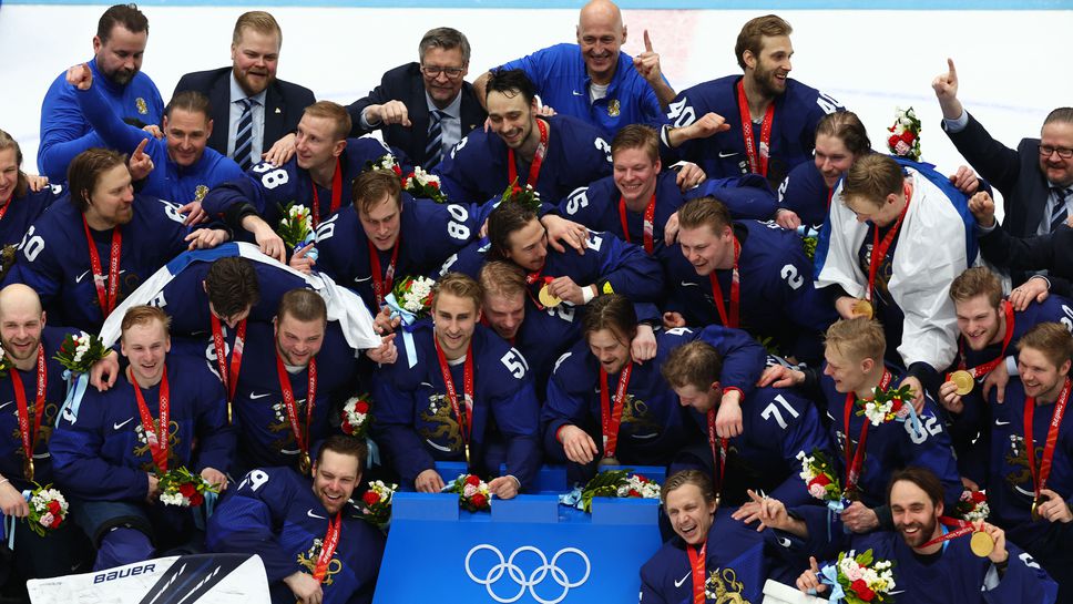 Историческо! Хокеистите на Финландия с първа олимпийска титла 🥇