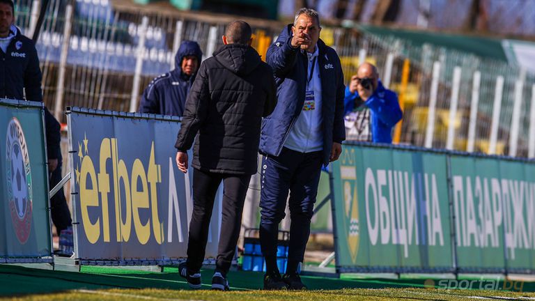 Наставникът на Спартак Варна Димитър Димитров бе разочарован от равенството 0 0