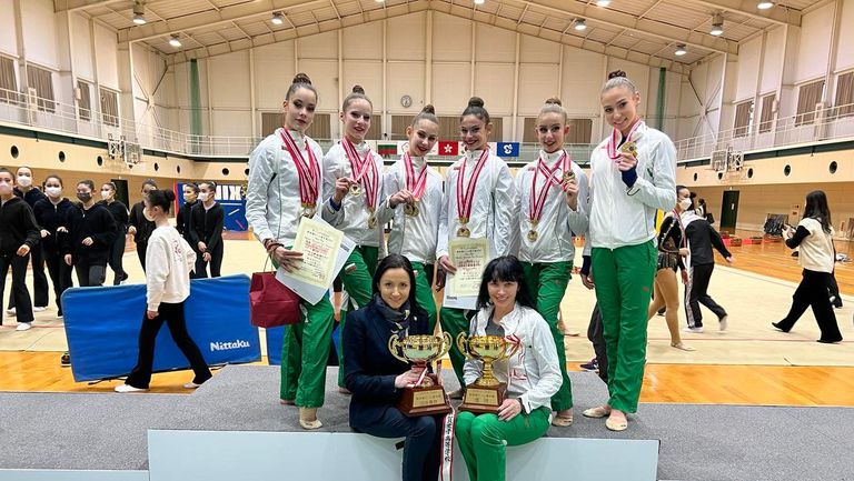 Гимнастичките на Клуб по Художествена гимнастика Левски RGC Levski спечелиха титлите