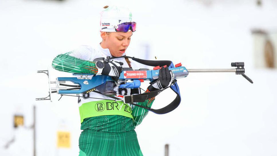 Весела Лечева поздрави Лора Христова за спечелените медали на Европейското по биатлон