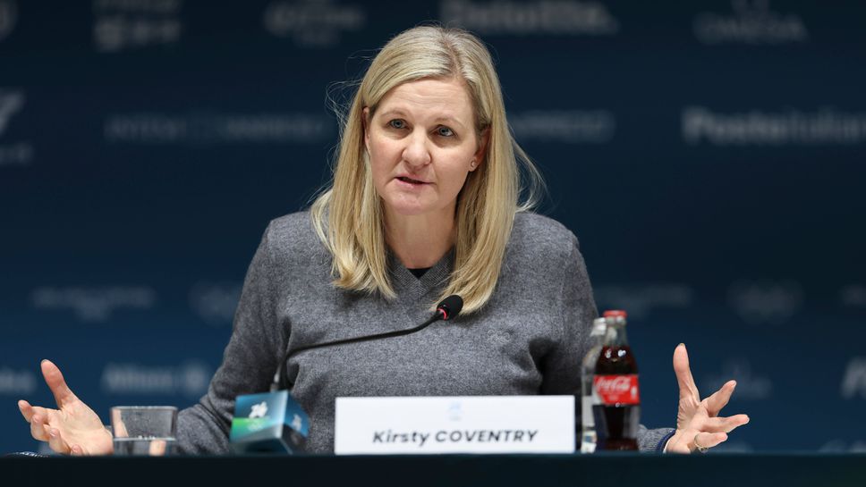 Президентът на Международния олимпийски комитет МОК Кърсти Ковънтри заяви че