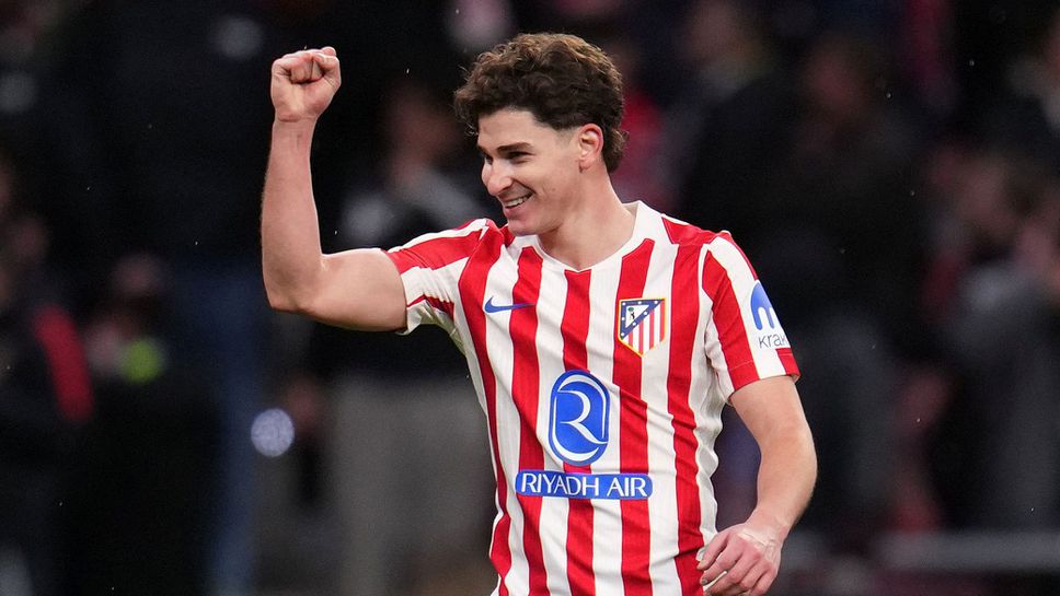 Нападателят на Атлетико МадридХулиан Алварес ще се присъедини към Барселона