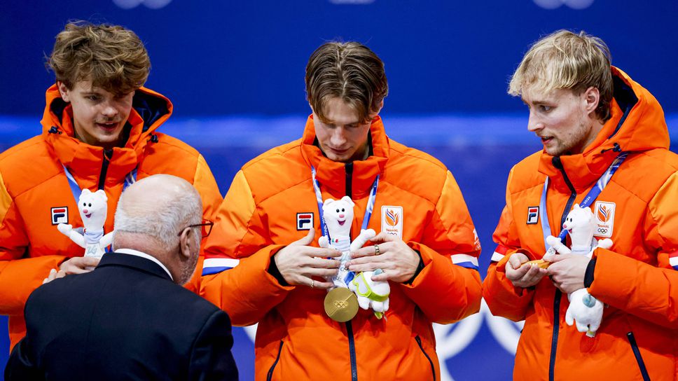 Нидерландия спечели мъжката щафета на 5000 метра по шорттрек на