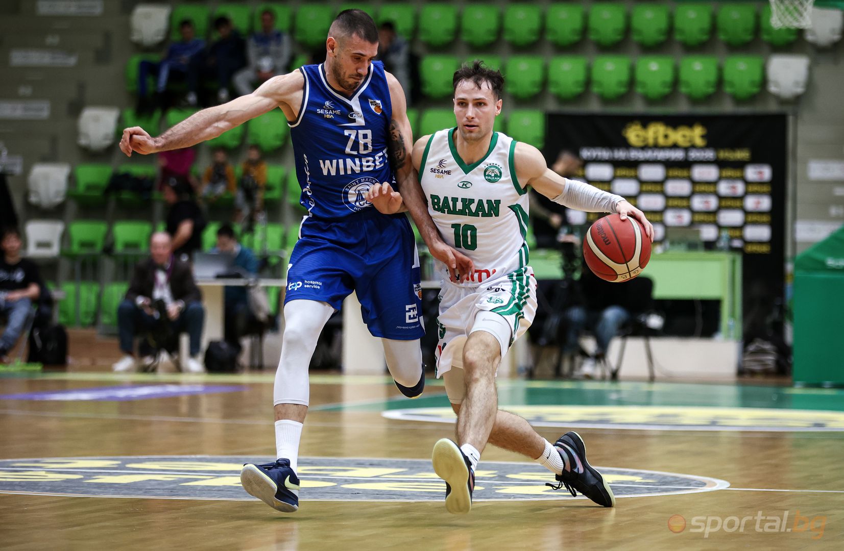 Балкан 85:53 Спартак Плевен