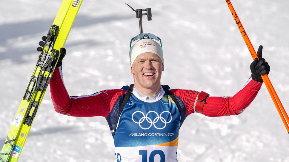 Норвежкият биатлонист Йоханес Дале Скиевдал спечели олимпийската титла в масовия